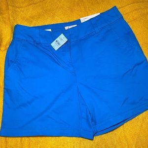 LOFT OUTLET BLUE SHORTS